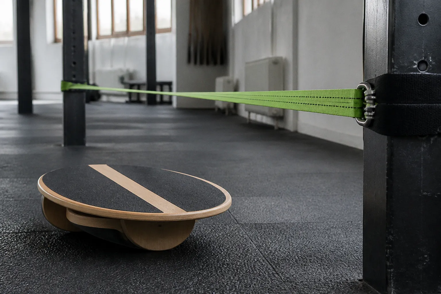 Gleichgewichtstraining: Balance Board vs. Slackline