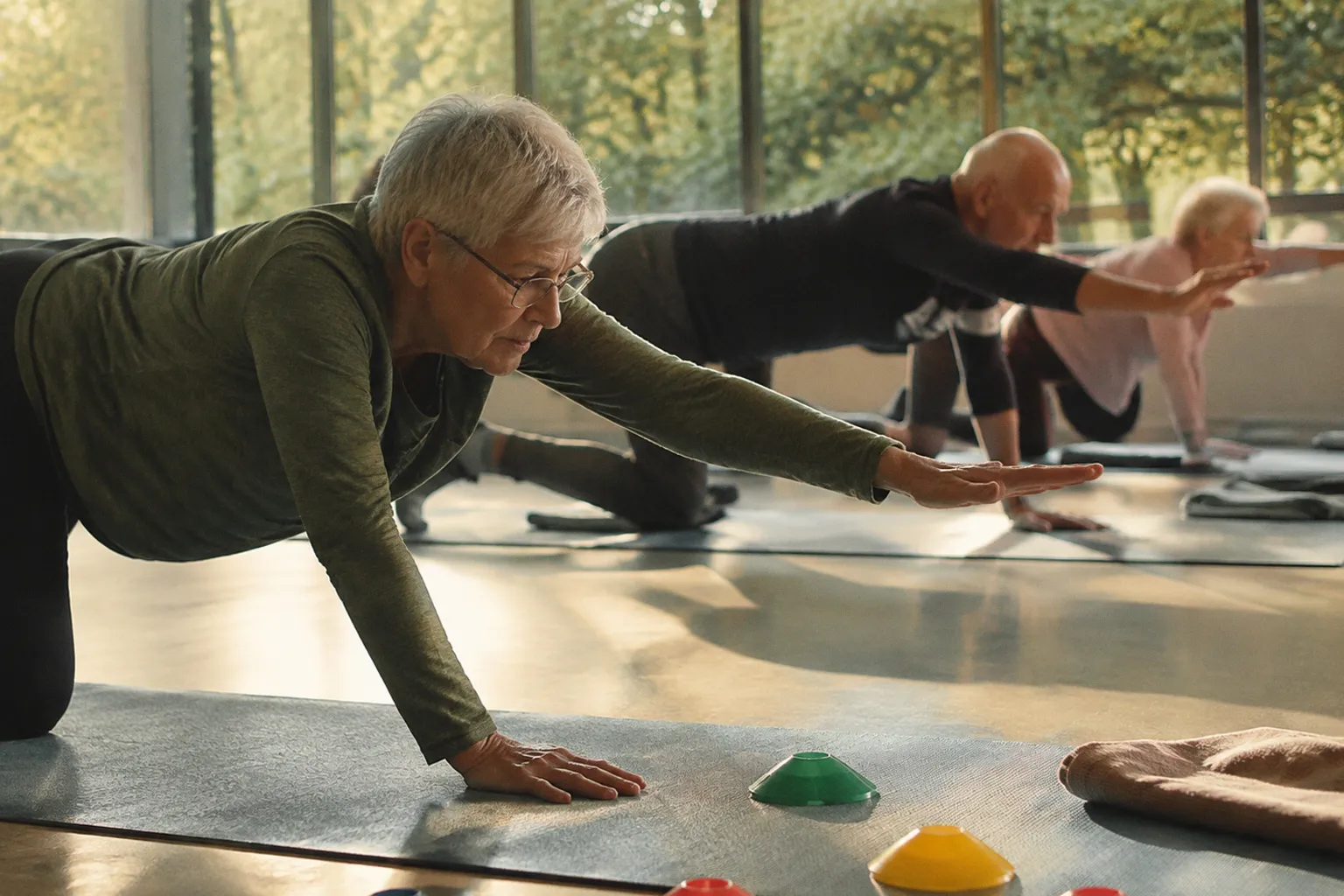 Kognitives Yoga: Wie duale Trainingsreize die geistige Fitness im Alter steigern