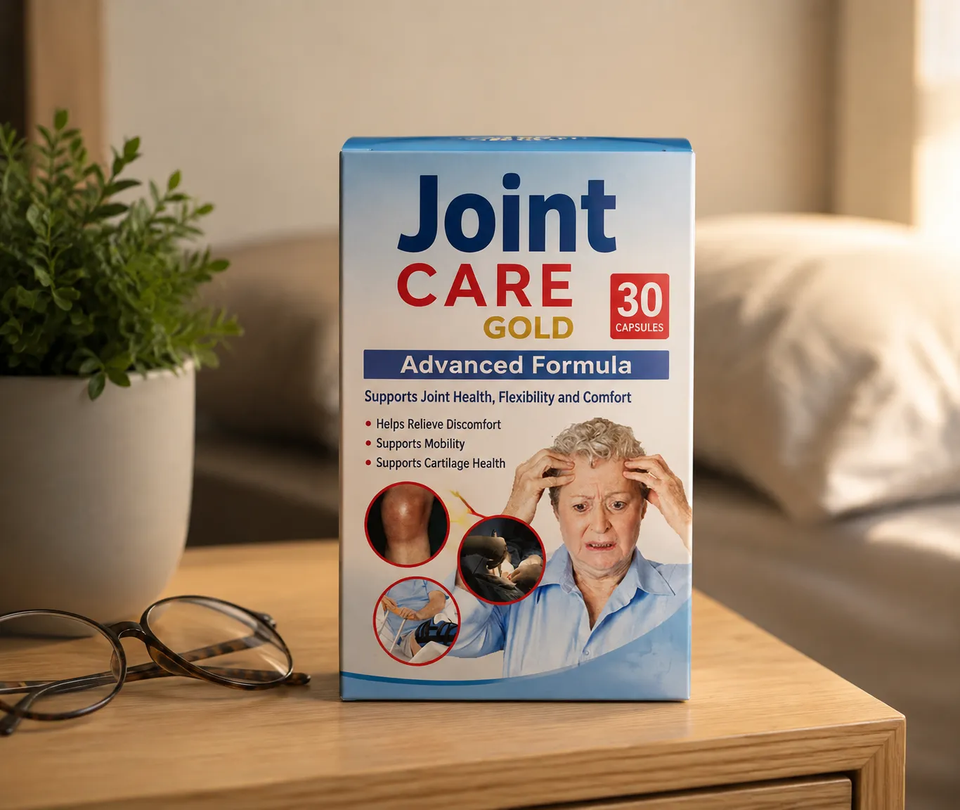 Flexosamine — Verpackung im Alltag