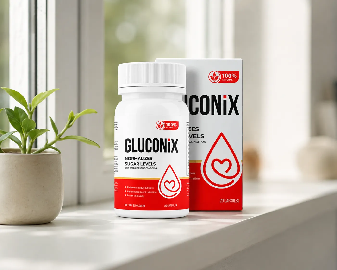 Gluconix — Verpackung im Alltag