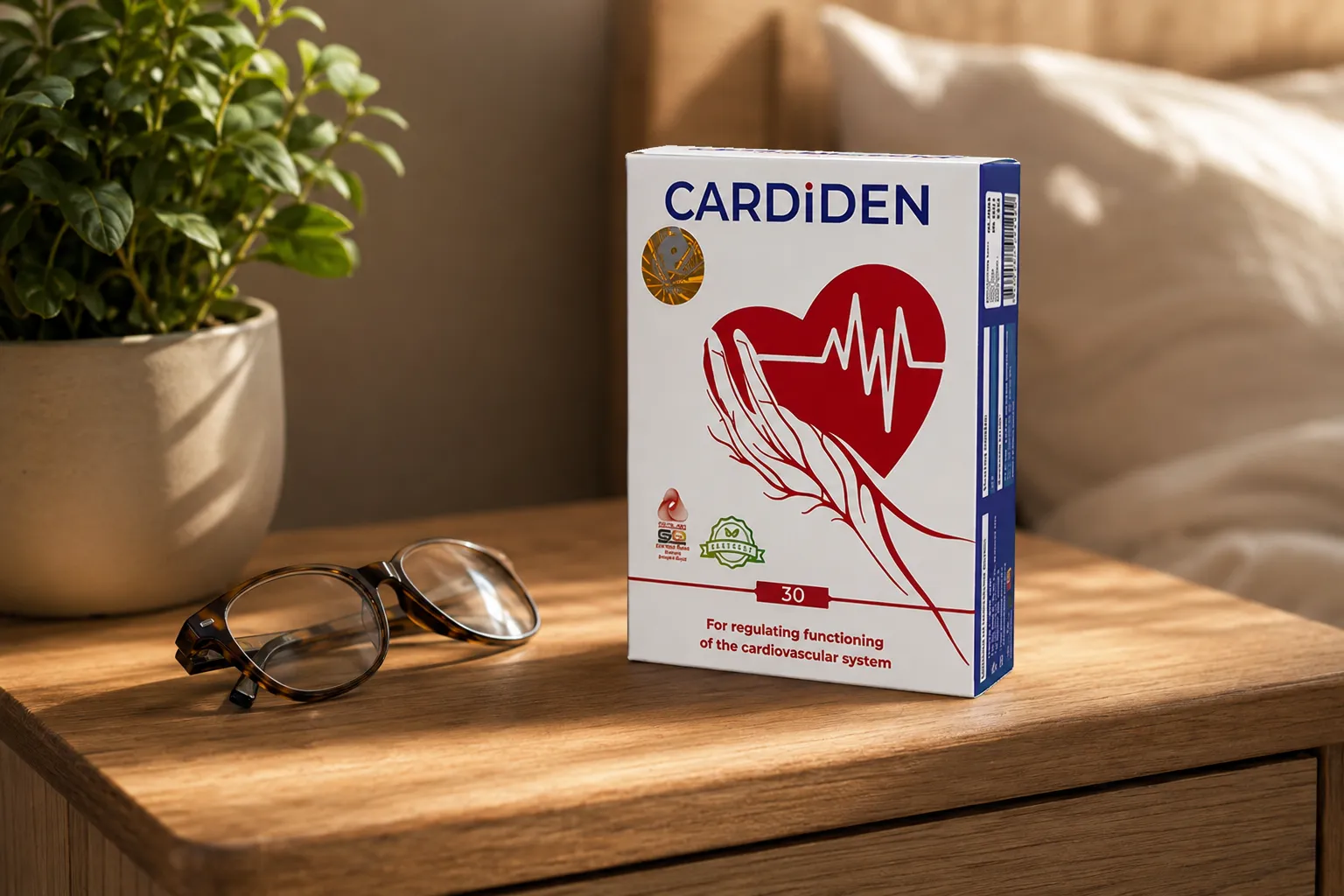 Cardiden — Verpackung im Alltag