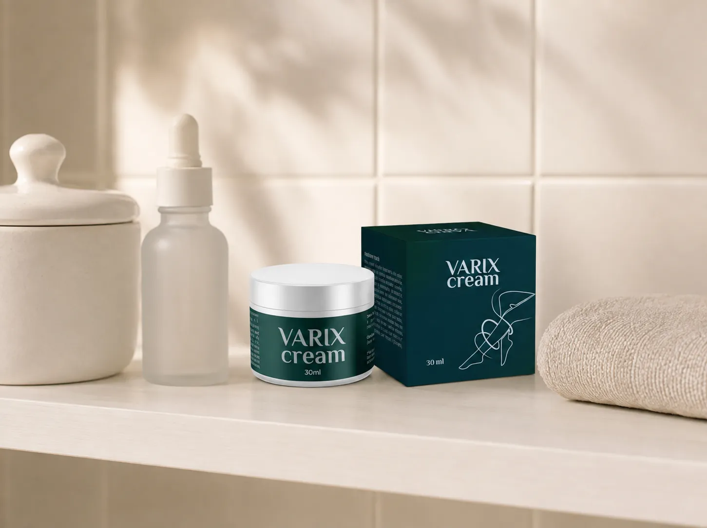 Varix cream — Verpackung im Alltag