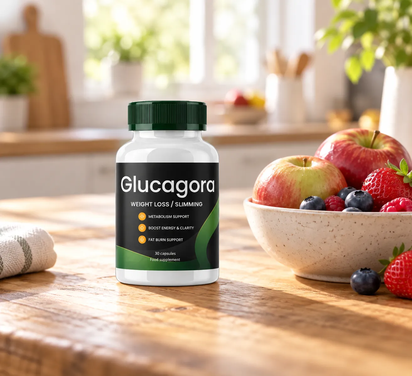 Glucagora — Verpackung im Alltag