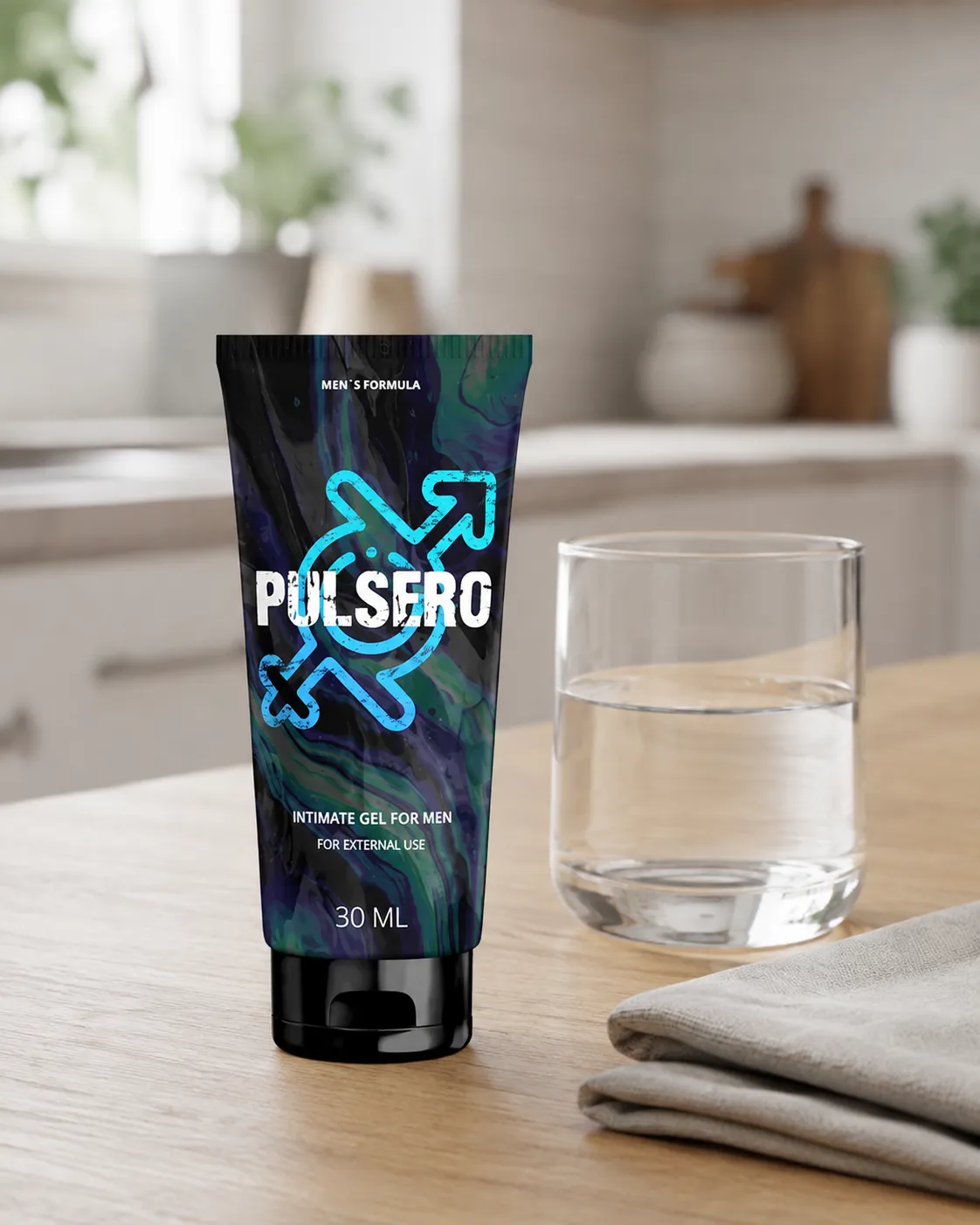 Pulsero gel — Verpackung im Alltag